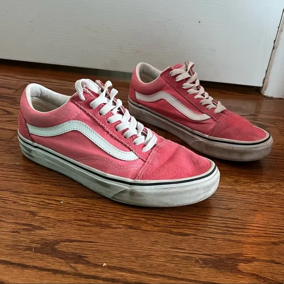 Pink vans size 8w/ 6.5m - Picture 3 of 6